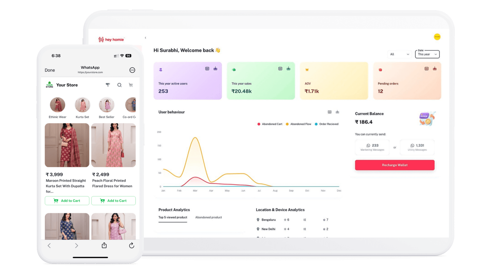 WhatsApp Catalogue Dashboard